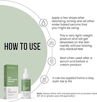 how to use Squalane Oil how to use Squalane Oil